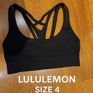 Lululemon Strappy Sports Bra – Size 4